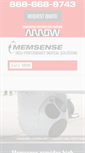 Mobile Screenshot of memsense.com